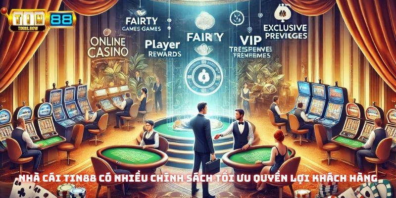 Nhà cái Tin88 luôn đem đến những chính sách đảm bảo quyền lợi cho hội viên